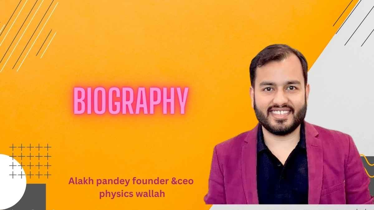 alakh pandey founder &ceo physics wallah