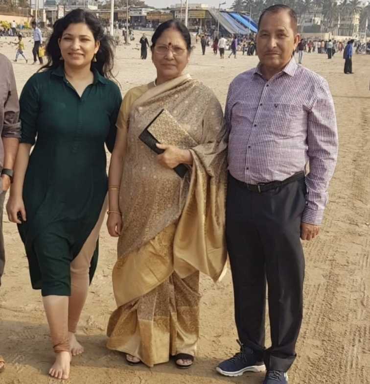 Shraddha Joshi Sharma Family